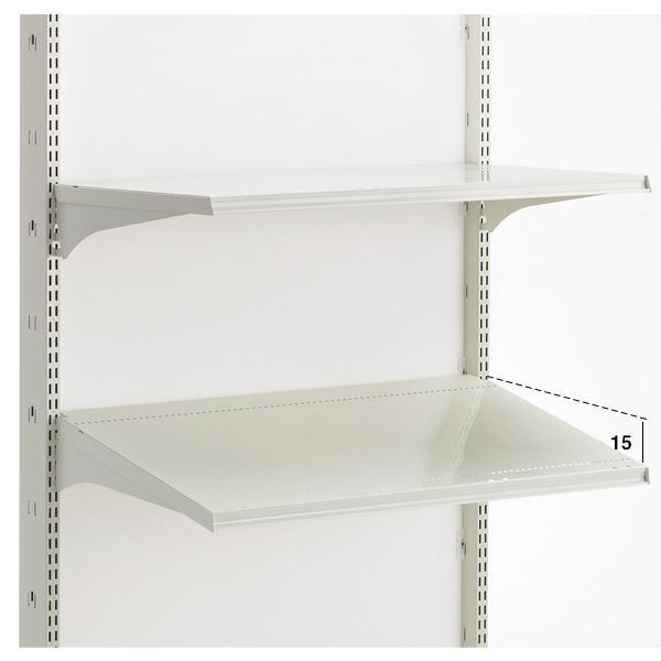 スチール什器用棚板セット W900×D450 ホワイト : ショップバルーン