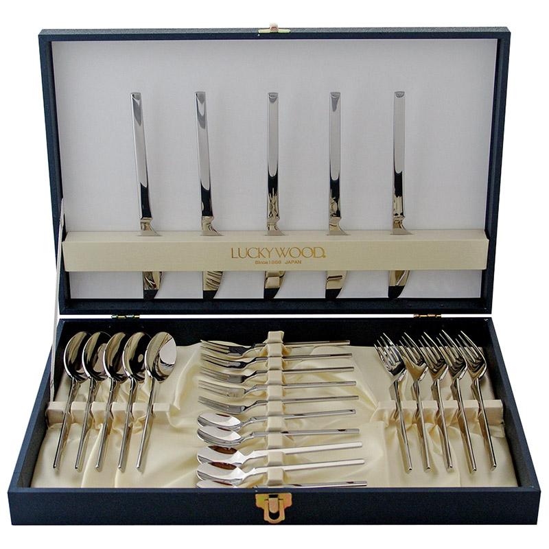 LUCKY WOOD（ラッキーウッド） カトラリーセット ナイフ フォーク