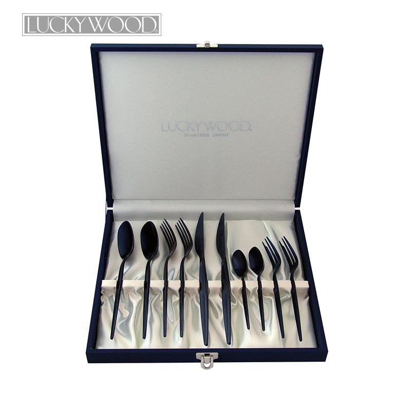 LUCKY WOOD（ラッキーウッド） カトラリーセット ナイフ フォーク