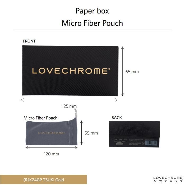 LOVECHROME（ラブクロム） 公式 (R)K24GPツキ ゴールド 美髪コーム