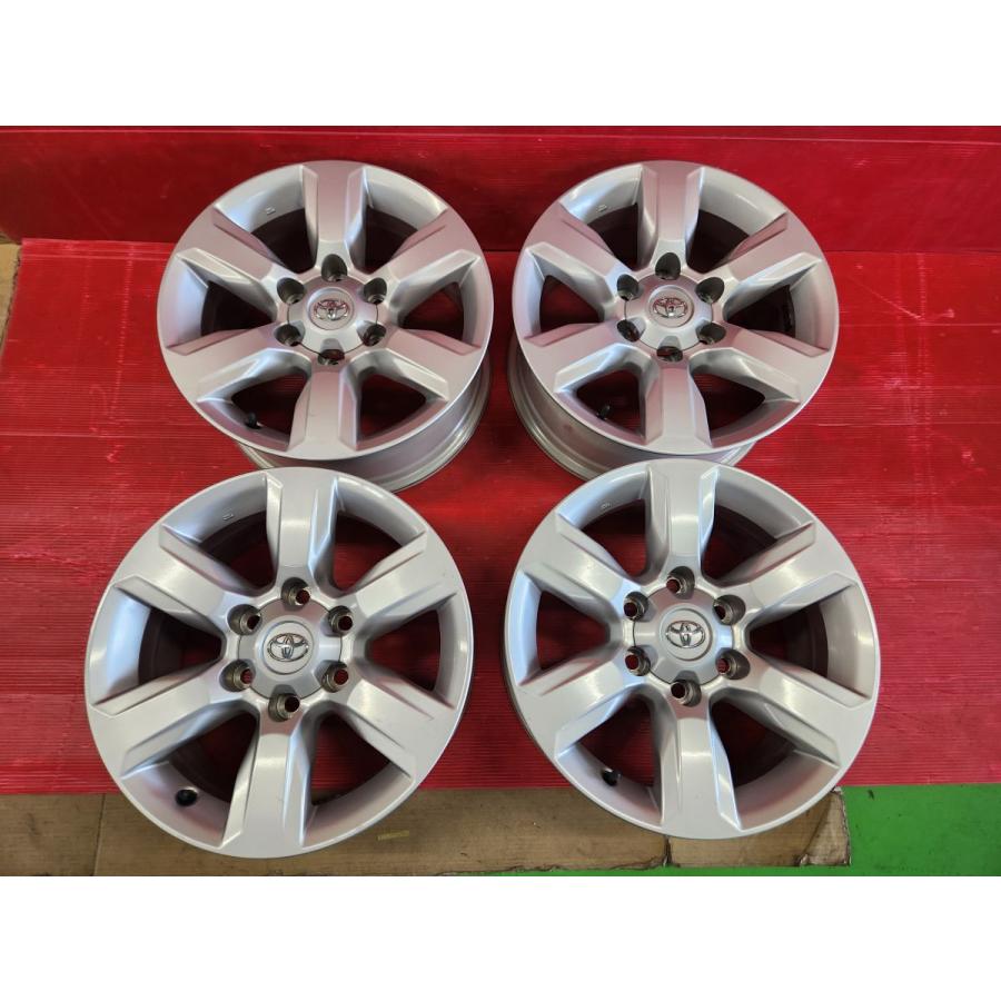 トヨタ 150 ランドクルーザー プラド 純正 17インチアルミホイール 4本