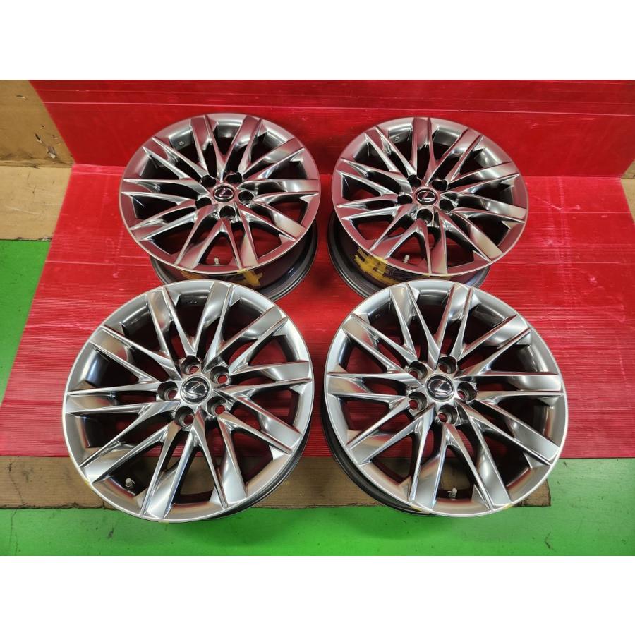 レクサス 50 LS500 純正 19インチアルミホイール 4本SET VXFA50 8.0J +