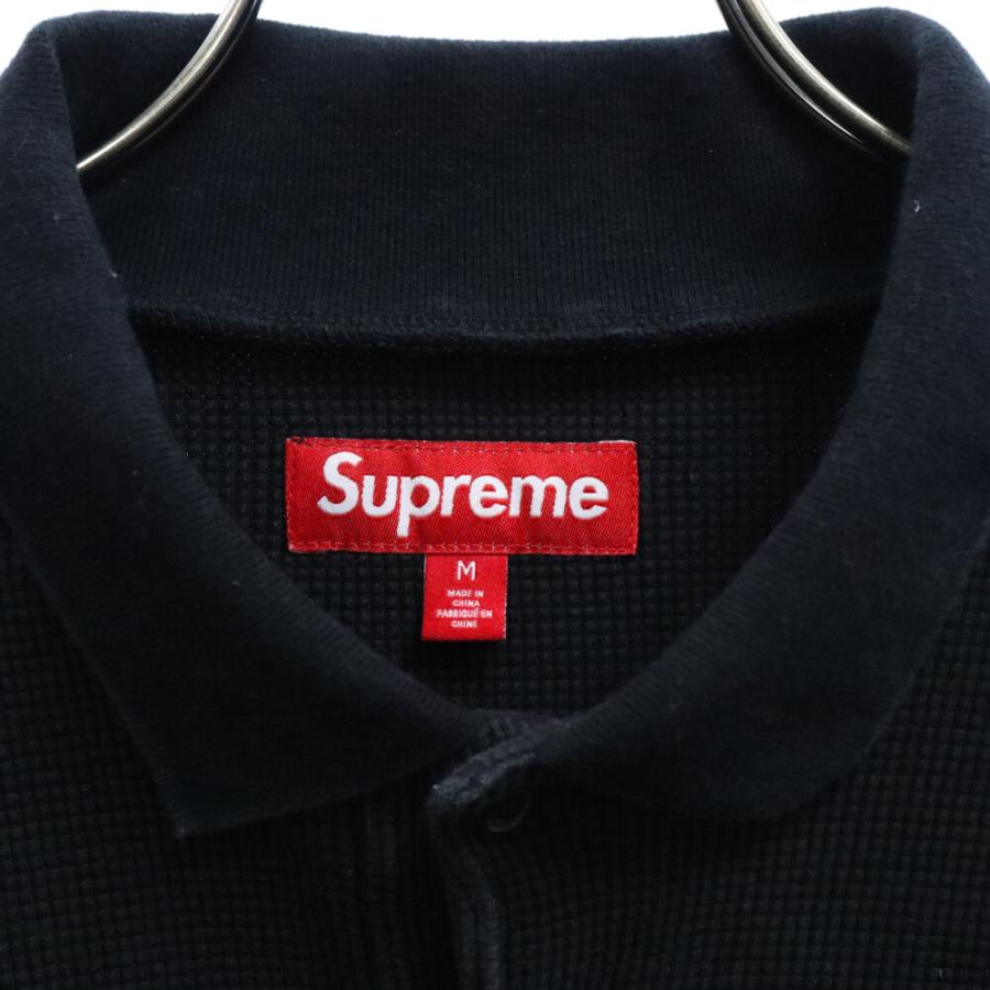Supreme（シュプリーム） 23AW Thermal L/S Polo サーマルロゴ長袖