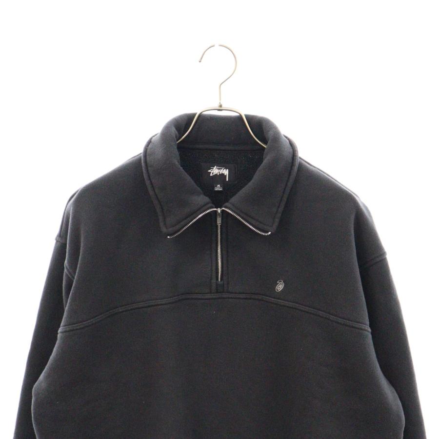 STUSSY（ステューシー） 24SS HALF ZIP MOCK NECK SWEATSHIRT ハーフ