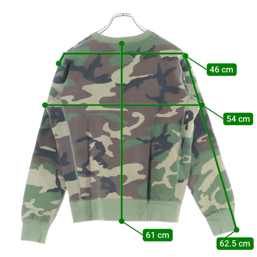 Supreme（シュプリーム） 15AW Box Logo Crewneck カモフラージュ 迷彩