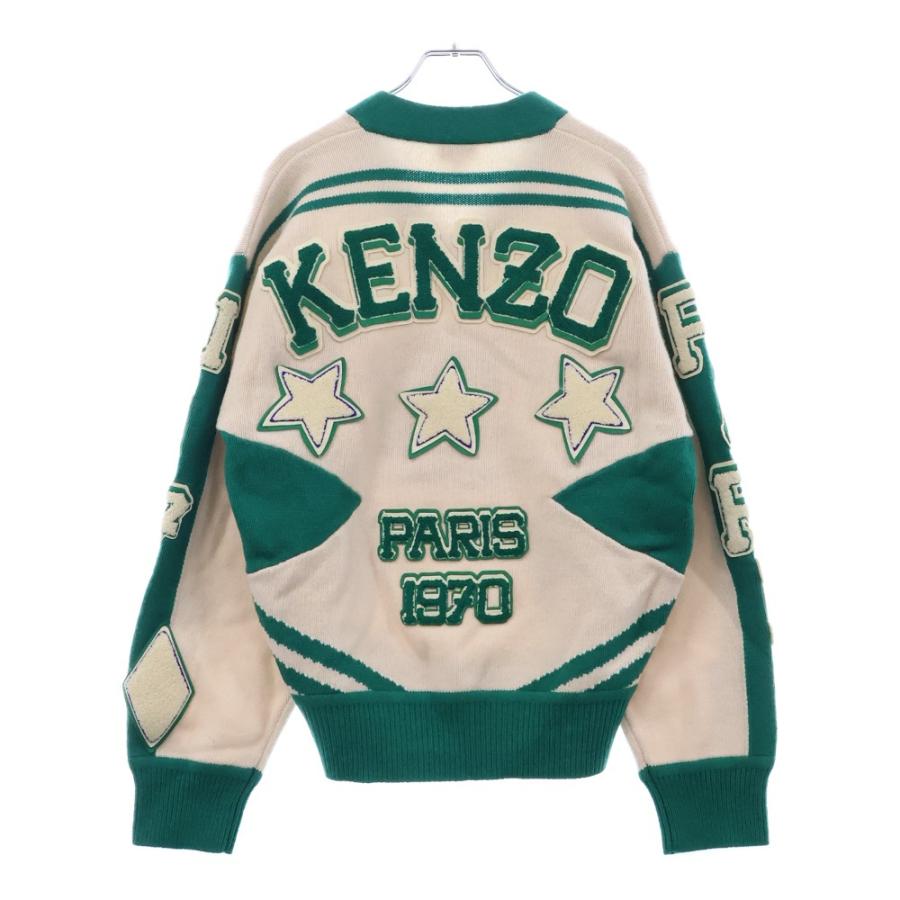 KENZO（ケンゾー） Varsity Merino Wool Knitwear バーシティ 刺繍