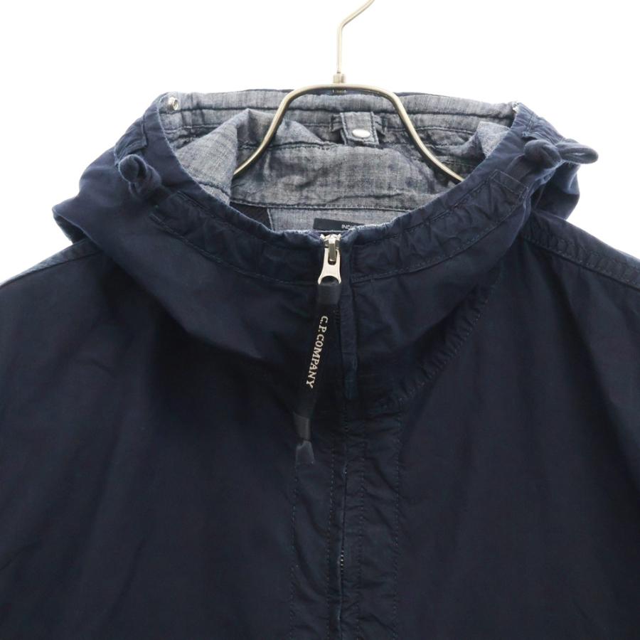C.P. COMPANY（シーピーカンパニー） 50 Fili Indigo Goggle Jacket