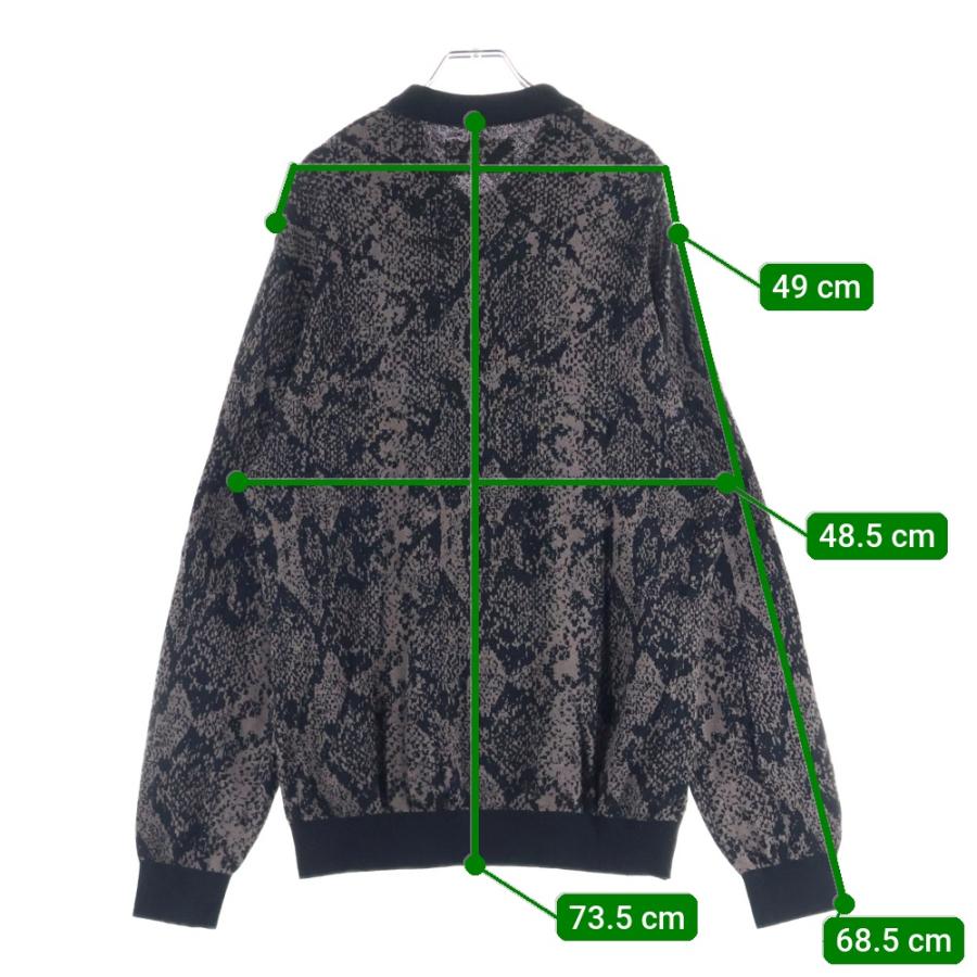 WACKO MARIA（ワコマリア） 22AW PYTHON KINT POLO SHIRT パイソン柄