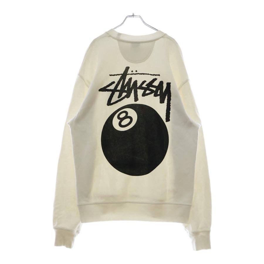 STUSSY（ステューシー） 8 BALL エイトボール バックプリント クルー