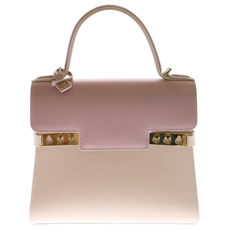 DELVAUX（デルヴォー） デルボー タンペートPM ピンク レザー チェーン