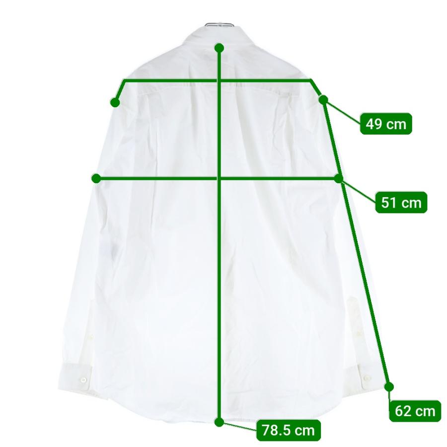 BALENCIAGA（バレンシアガ） ショルダーロゴ ボタンダウン コットン