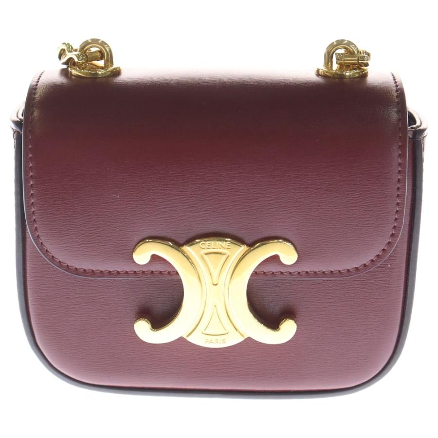 CELINE（セリーヌ） トリオンフ チェーンショルダーバッグ ミニ