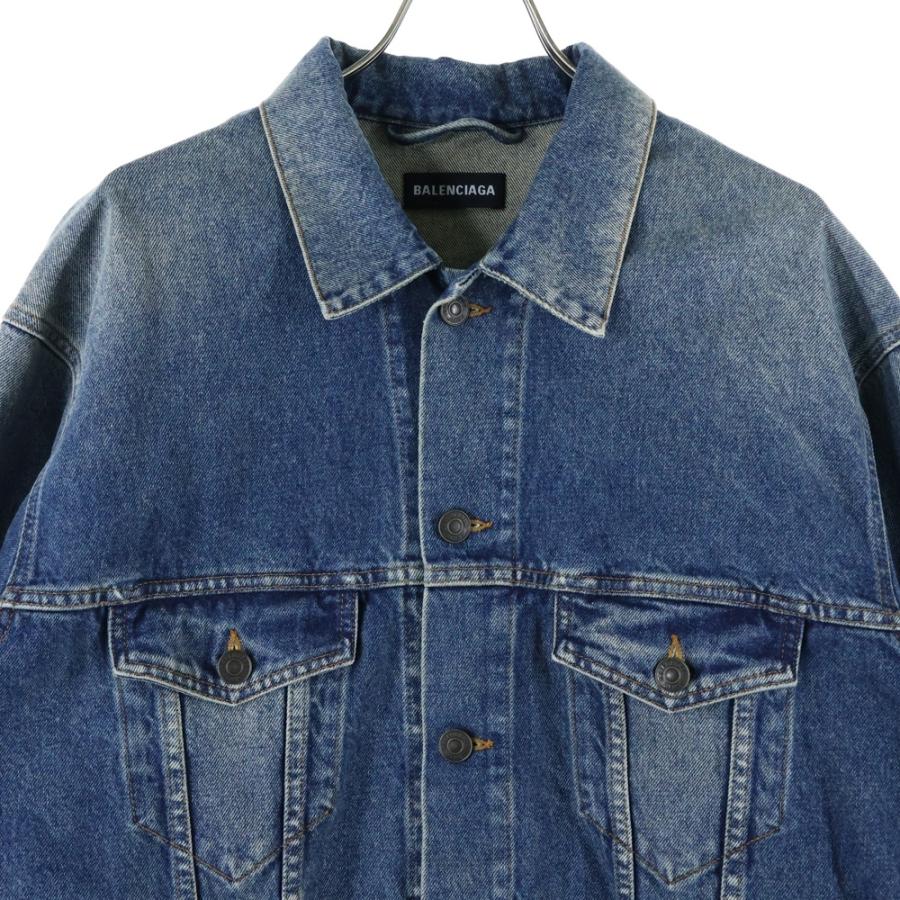 BALENCIAGA（バレンシアガ） 19AW バック刺繍デニム ジャケット JP57