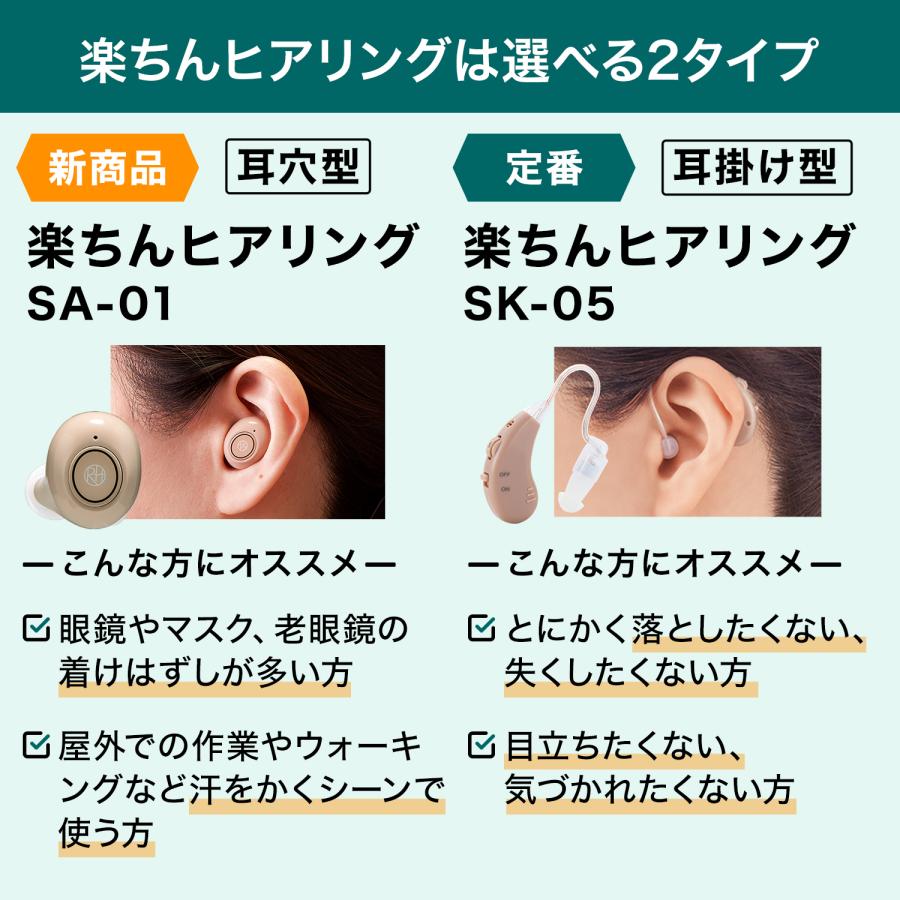 ショップジャパン（Shop Japan） 集音器 楽ちんヒアリング SA-01 送料