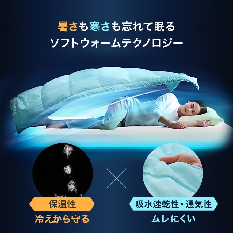 トゥルースリーパー（True Sleeper） 肌掛け布団 ネオダウン掛け布団 2