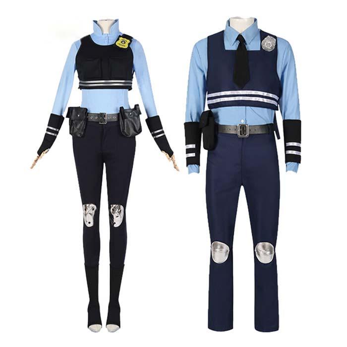 ディズニー ズートピア ジュディホップス 警察官 コスプレ衣装