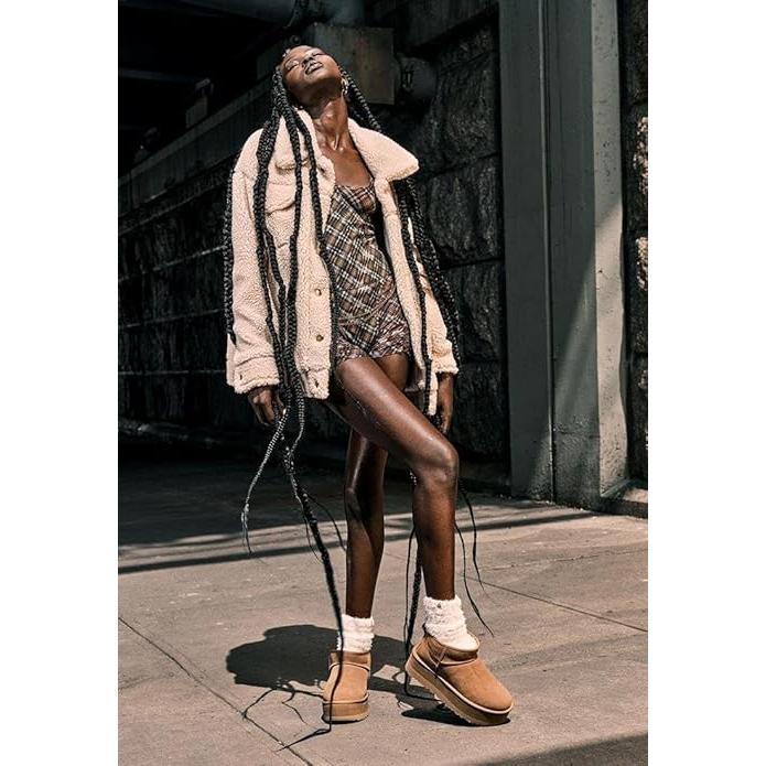 UGG（アグ） ブーツ 厚底 クラシックウルトラミニ プラットフォーム