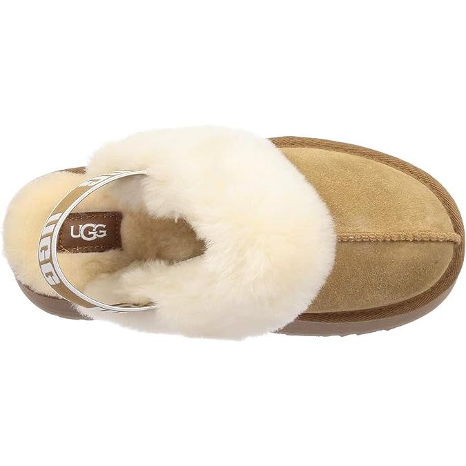 UGG（アグ） ファンケット チェスナット ファー サンダル レディース