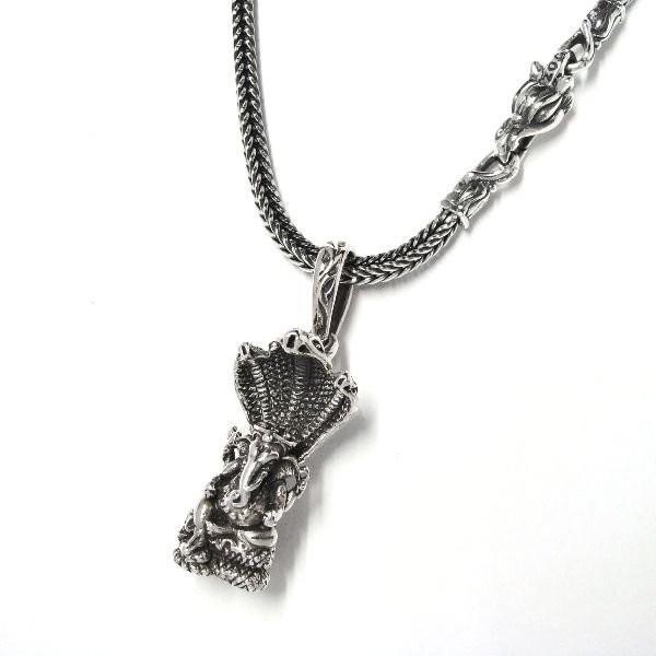 ZOCALO（ソカロ） ガネーシャ・ペンダント・3ヘッド・コブラ