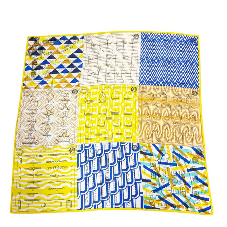 HERMES（エルメス） ショール カレジェアン140 カシシル 『Manufacture