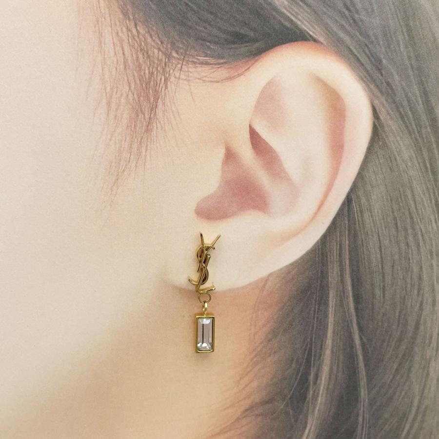 SAINT LAURENT サンローラン カサンドラ シングル イヤリング 片耳用