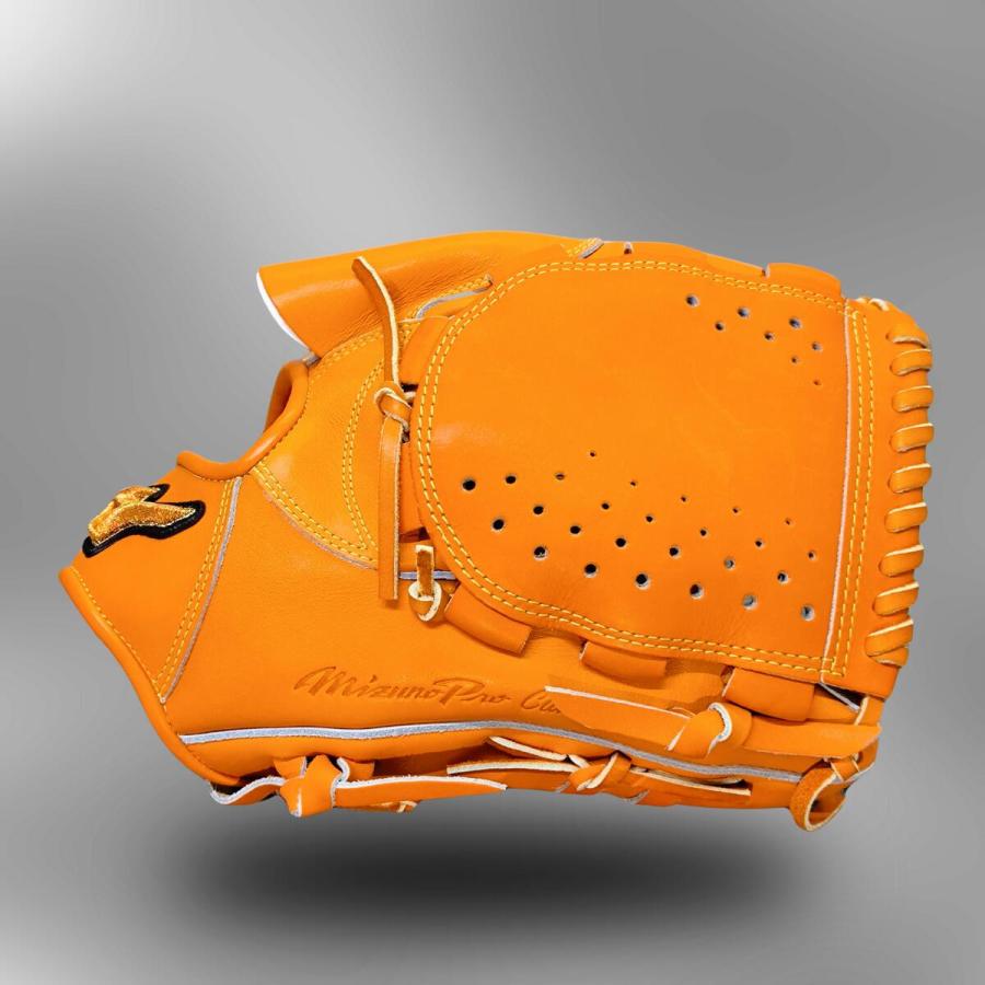 Mizuno Pro ミズノプロ 硬式グローブ 投手用 サイズ12 ビターオレンジ