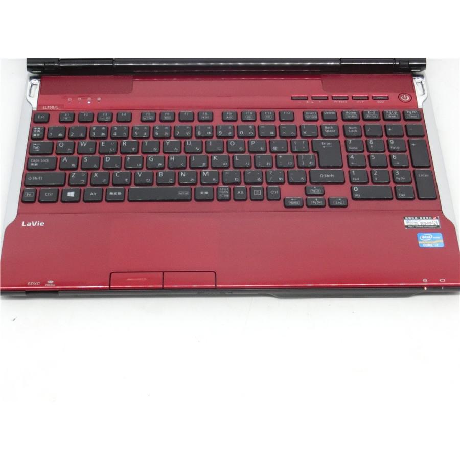 LaVie カメラ内蔵/15.6型ノートPC/Win10Home/高速SSD512GB/8GB/3世代i7