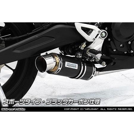 WirusWin CB250R(2BK-MC52) ダイナミックマフラー スポーツタイプ フル