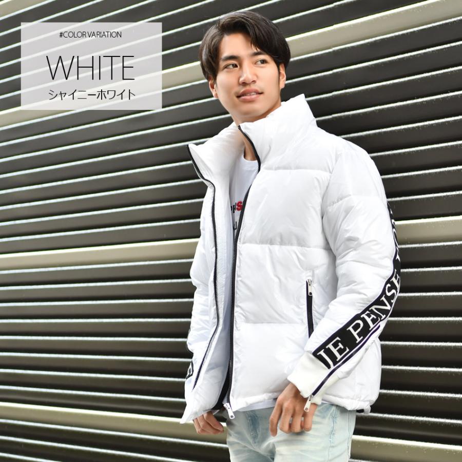 EVOLUTION（エボリューション） ダウンジャケット メンズ 中綿 ロゴ 撥