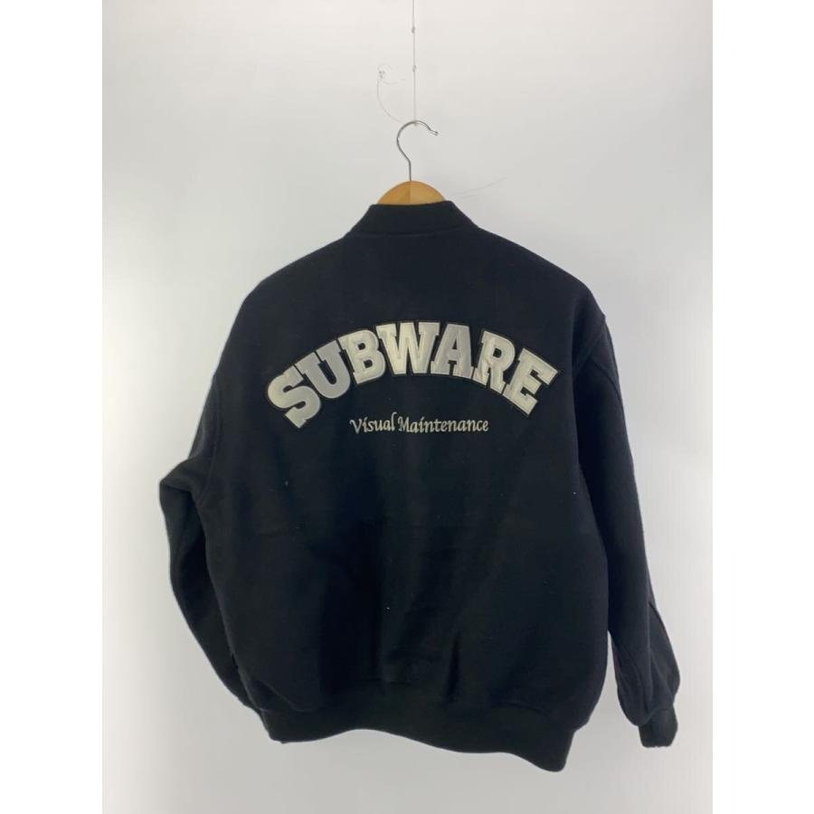 NEIGHBORHOOD◇スタジャン/S/ウール/BLK/242SZ49N-JKM01 : セカンド