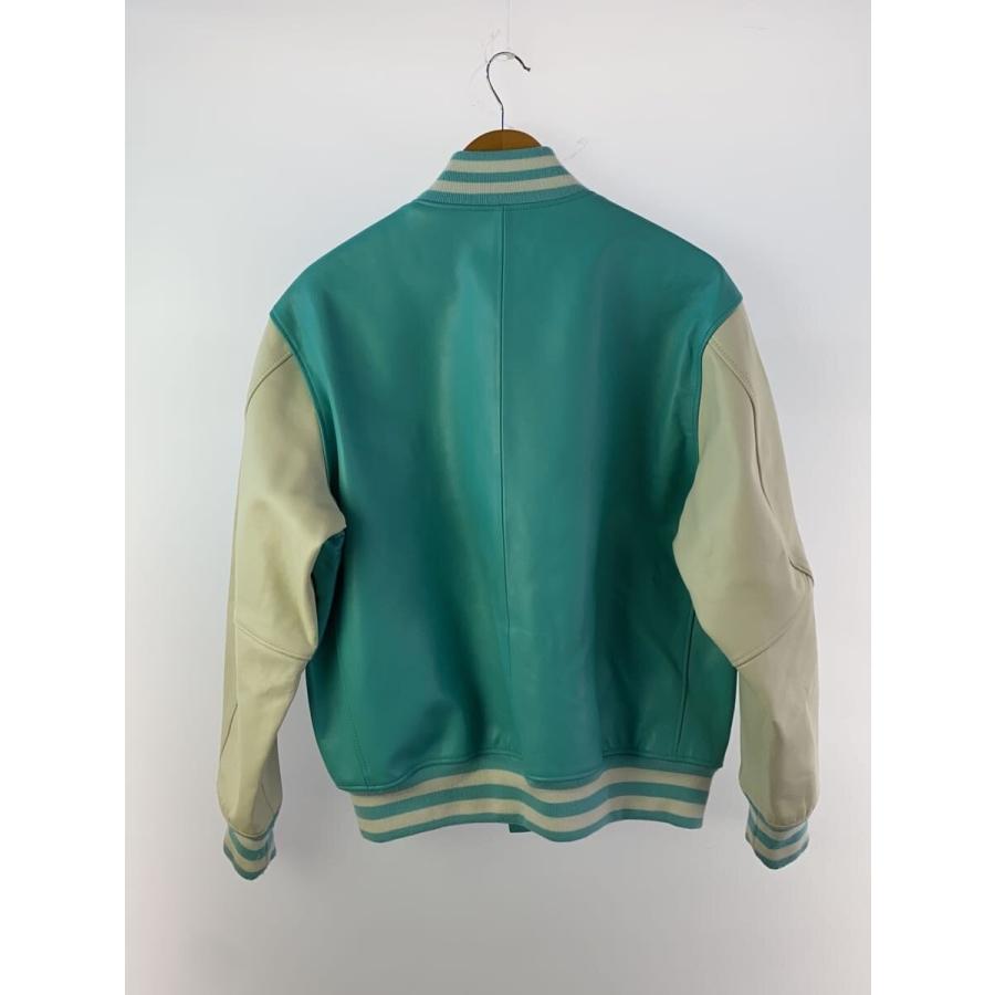 Schott◇スタジャン/M/羊革/BLU/3121032 : セカンドストリートYahoo!店