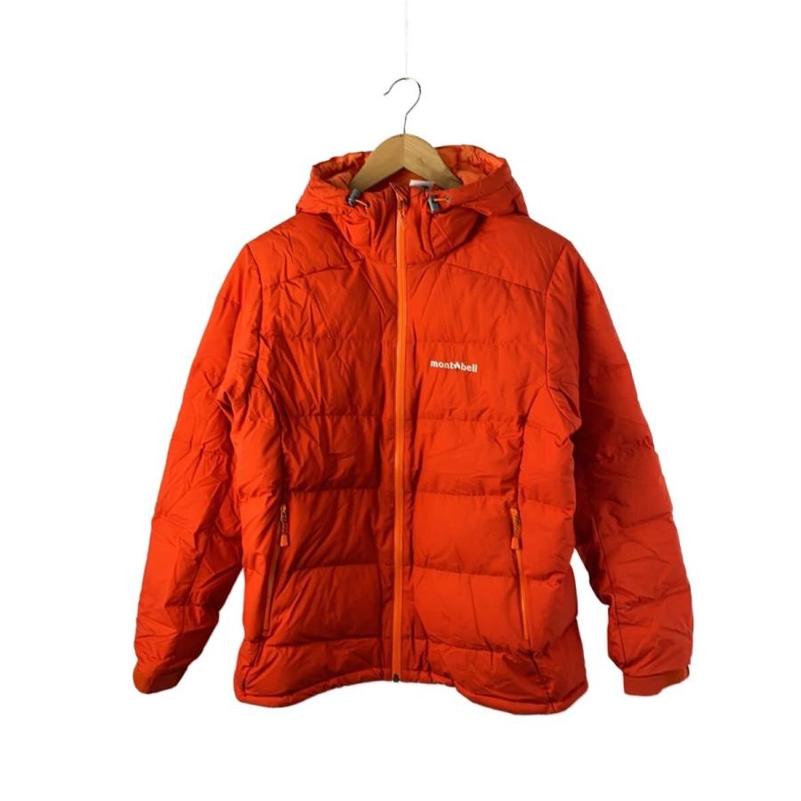 mont-bell◇パーマフロスト ライトダウンパーカ/L/ナイロン/ORN