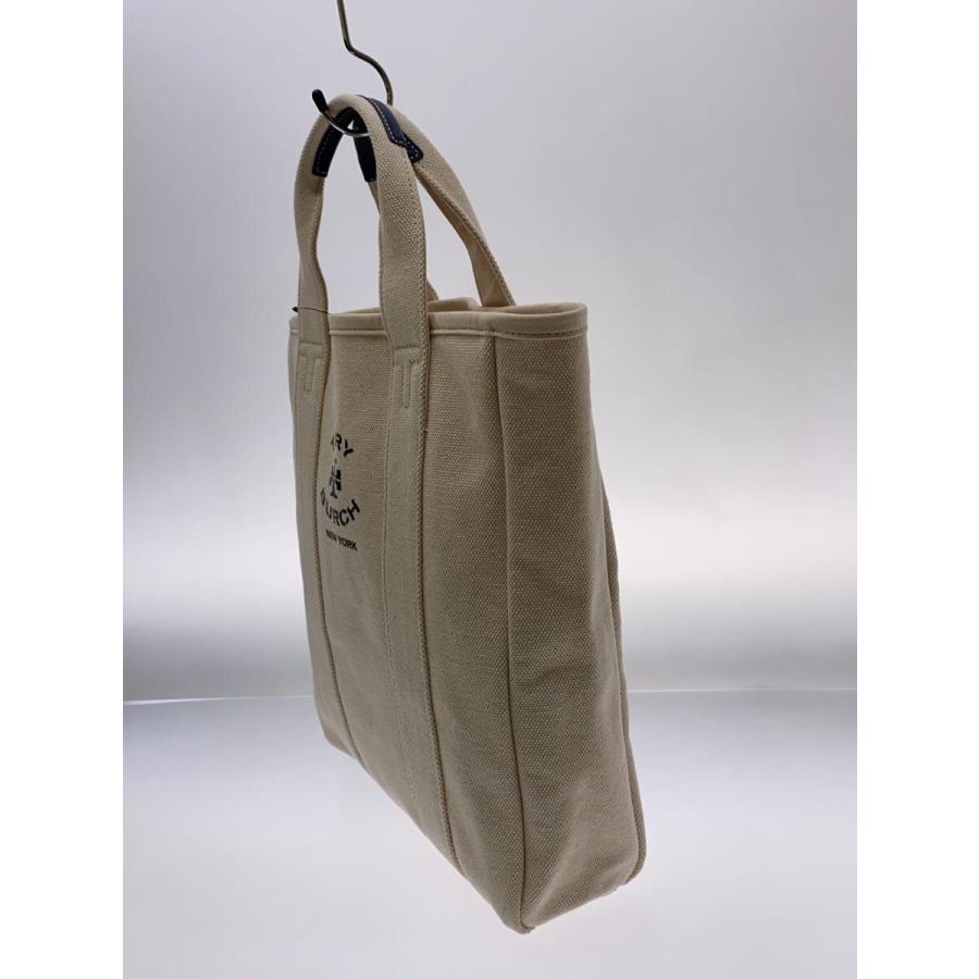 TORY BURCH◇トートバッグ/キャンバス/BEG/10008684/ベージュ