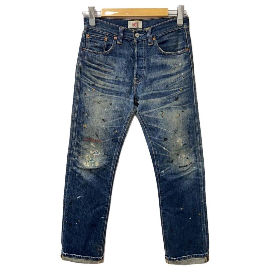 Levi's◇501/フィリピン製/ボトム/28/コットン/NVY/無地/08501-00