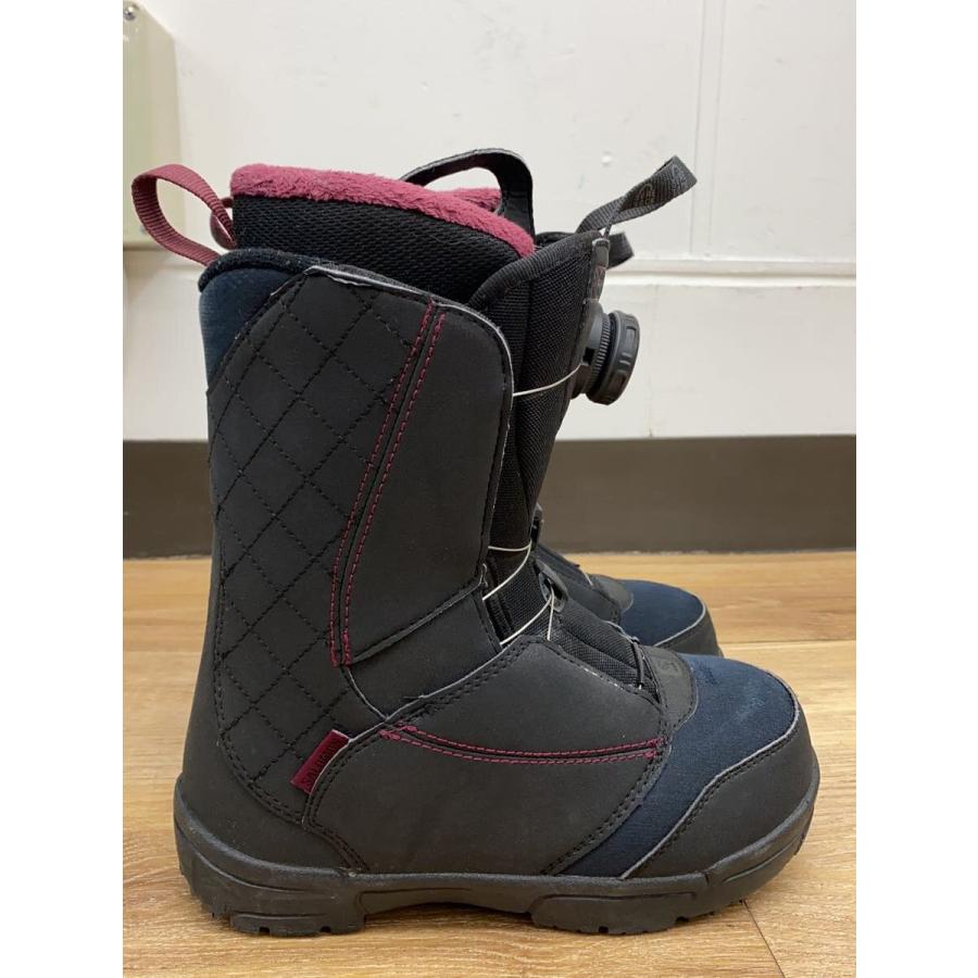 salomon◇スノーボードブーツ/22cm/BOA/BLK/187982 : セカンド