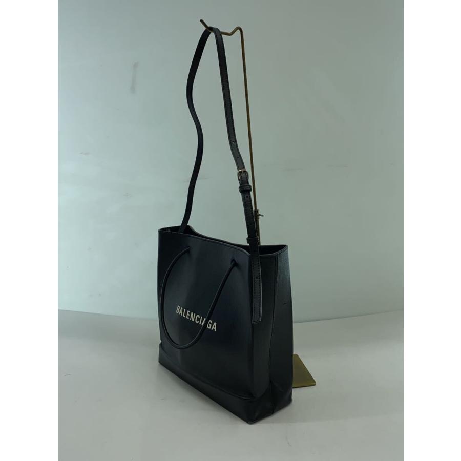 BALENCIAGA◇ショルダーバッグ/レザー/BLK/568813// : セカンド