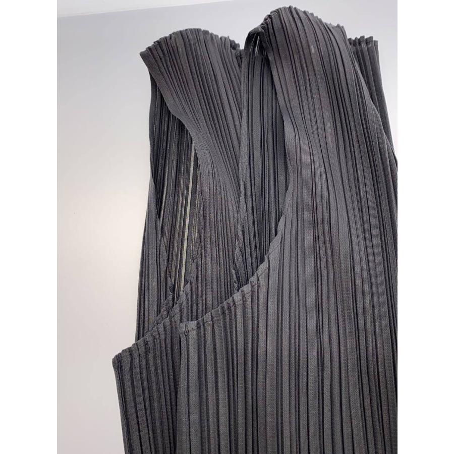 PLEATS PLEASE ISSEY MIYAKE◇ノースリーブワンピース/--/ポリエステル