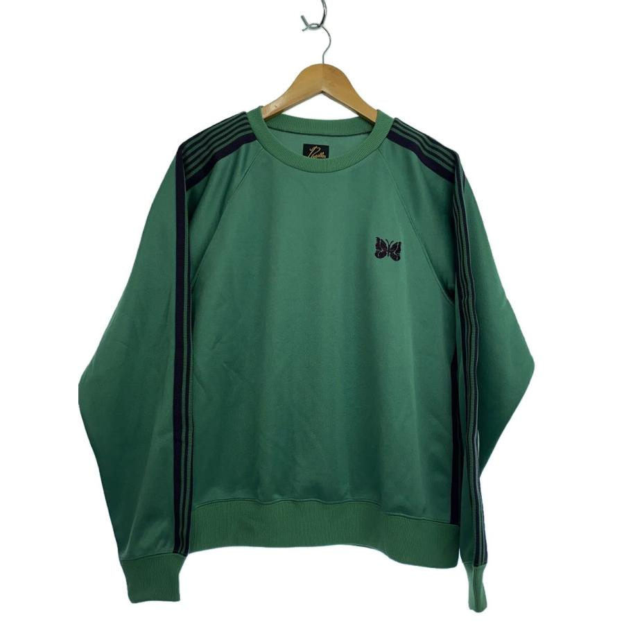 Needles◇スウェット/XS/ポリエステル/グリーン/無地/MR285 : セカンド