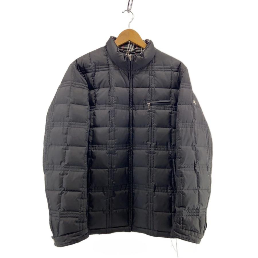 BURBERRY BLACK LABEL◇ダウンジャケット/L/ナイロン/BLK/BMP11-902-09
