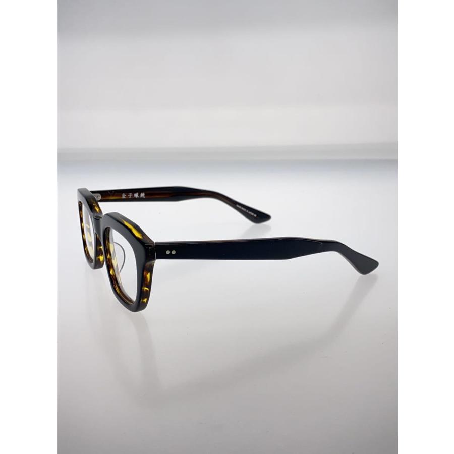 金子眼鏡◇メガネ/ウェリントン/プラスチック/BRW/CLR/メンズ/KA-92