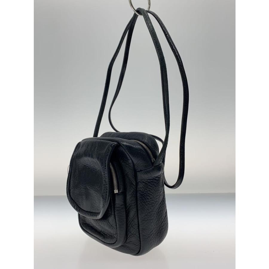 Aeta◇カメラバッグ/ショルダーバッグ/レザー/BLK// : セカンド