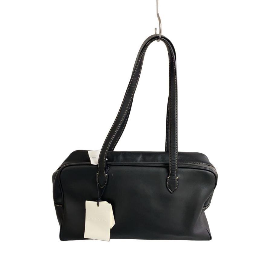 TOUT Y EST/ロケバッグ/レザー/BLK/無地 : セカンドストリートYahoo!店