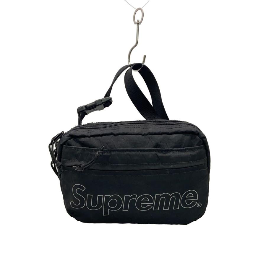 Supreme◇18AW/Shoulder Bag/ショルダーバッグ/ナイロン/BLK