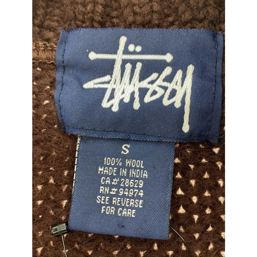 STUSSY◇old stussy/紺タグ/カウチン/ニット・セーター(厚手)/S/ウール