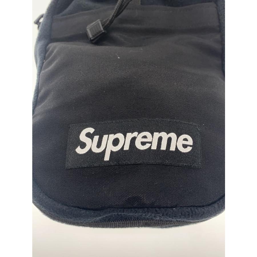 Supreme◇24FW/POLARTEC SLING BAG/ショルダーバッグ/ポリエステル/BLK