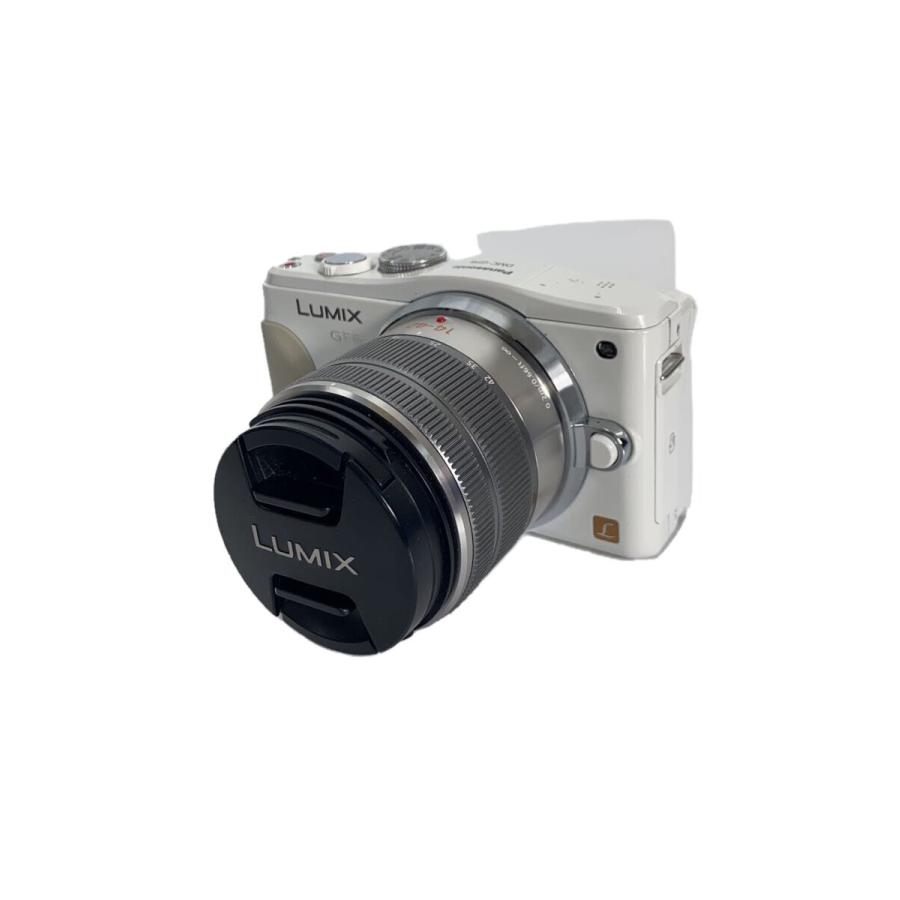 Panasonic◇デジタル一眼カメラ LUMIX DMC-GF6W-W ダブルズームレンズ