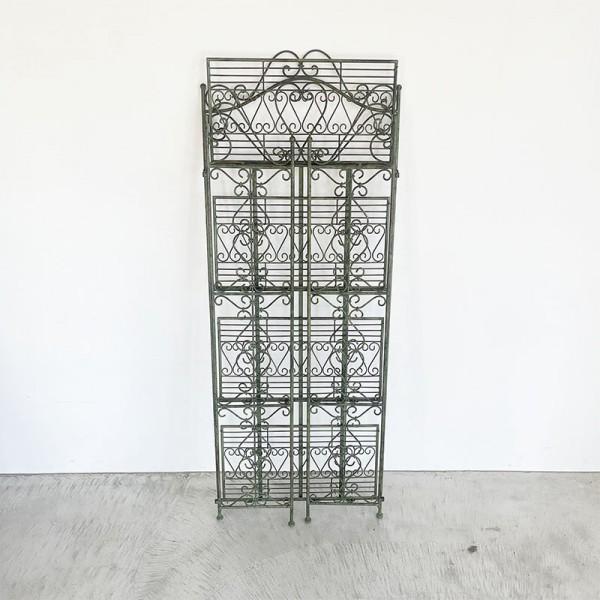 アイアン 4段シェルフ オープンラック アイアンラック ウィズリー