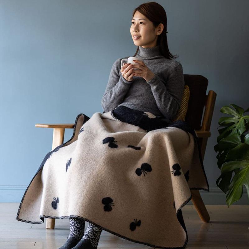 KLIPPAN（クリッパン） ミナ ペルホネン ブランケット 北欧 おしゃれ