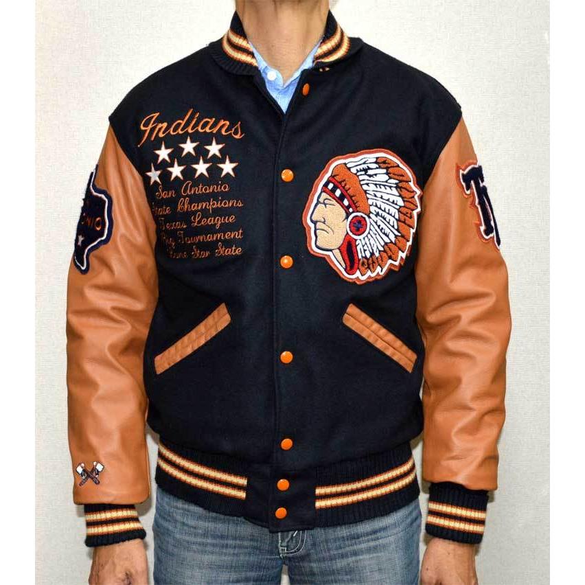 DeLong（デロング） 22 INDIANS DeLONG AWARD JACKET アワード