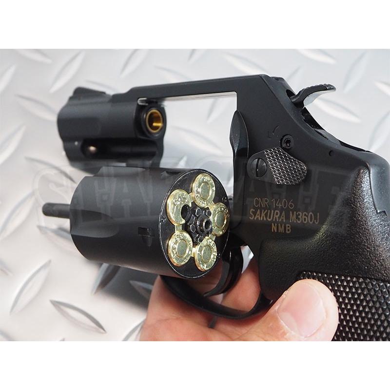 タナカ ガスリボルバー S&W M360J サクラ 2インチ 日本警察仕様 回転式